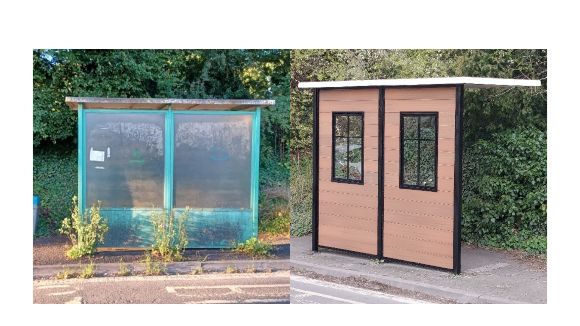 Didcot gift a bus shelter to local community